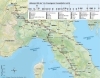 Buchcover und Innenansicht für das Buch: Via Francigena von Lausanne nach Rom