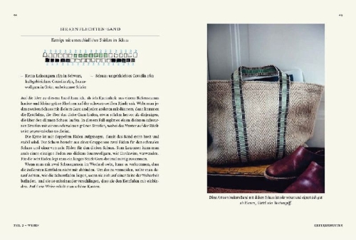 Buchcover und Innenansicht für das Buch: Einfach weben