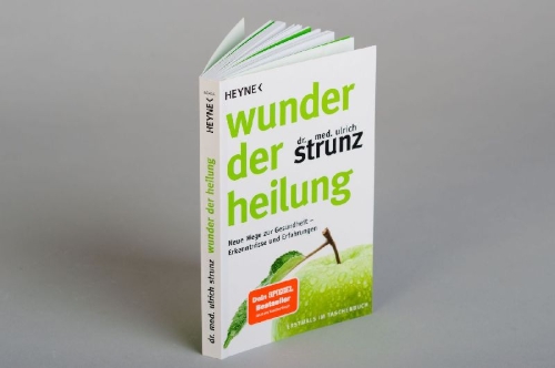 Buchcover und Innenansicht für das Buch: Wunder der Heilung