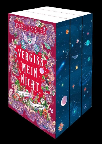 Buchcover und Innenansicht für das Buch: Vergissmeinnicht - Was man bei Licht nicht sehen kann