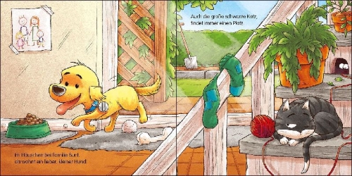 Buchcover und Innenansicht für das Buch: Gute Nacht, kleiner Hund!
