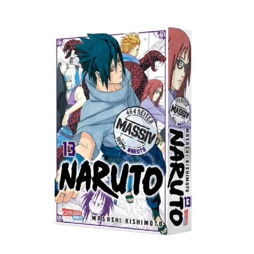 Buchcover und Innenansicht für das Buch: NARUTO Massiv 13