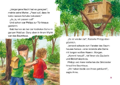 Buchcover und Innenansicht für das Buch: Das magische Baumhaus junior 9 - Das Geheimnis der Delfine
