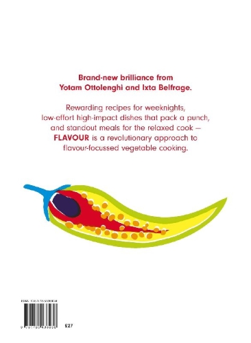 Buchcover und Innenansicht für das Buch: Ottolenghi FLAVOUR