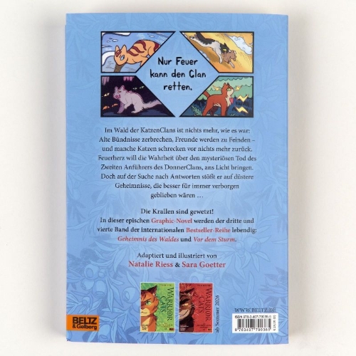 Buchcover und Innenansicht für das Buch: The Prophecies Begin #1