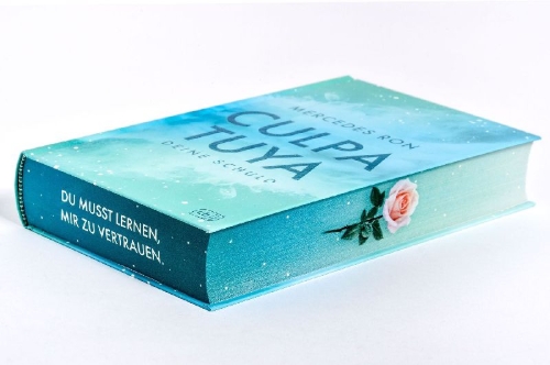 Buchcover und Innenansicht für das Buch: Culpa Mía