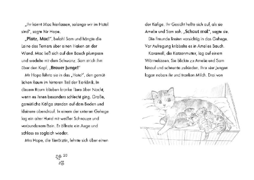 Buchcover und Innenansicht für das Buch: Animal Ark - Bunny Trouble