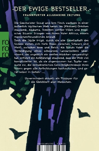 Buchcover und Innenansicht für das Buch: To Kill a Mockingbird