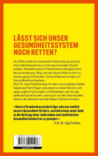 Buchcover und Innenansicht für das Buch: Deutschland ist krank