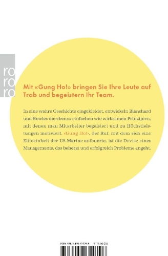 Buchcover und Innenansicht für das Buch: Gung Ho!