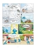 Buchcover und Innenansicht für das Buch: Les Schtroumpfs