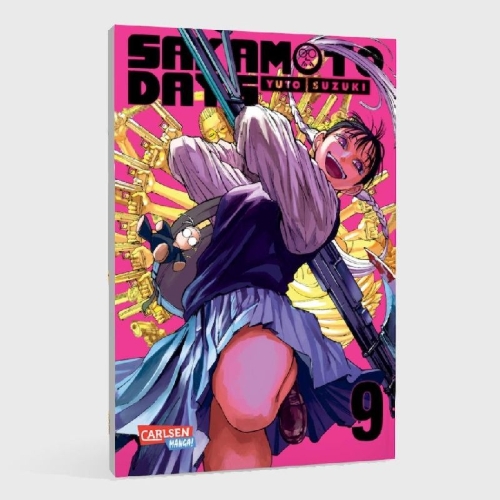 Buchcover und Innenansicht für das Buch: Sakamoto Days