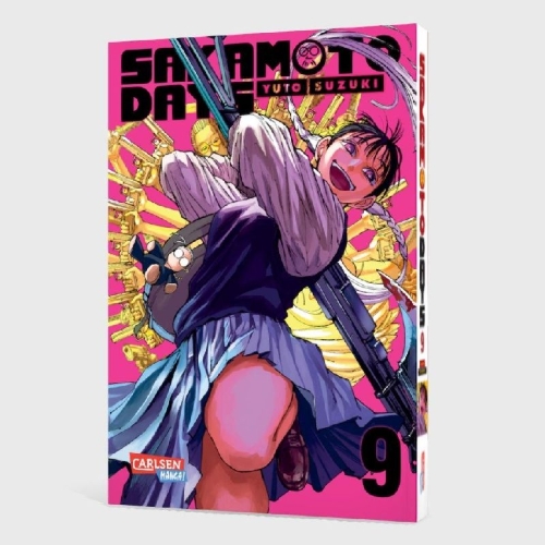 Buchcover und Innenansicht für das Buch: Sakamoto Days