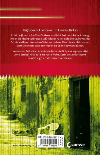 Buchcover und Innenansicht für das Buch: SPY (Band 2) - Hotspot Kinshasa