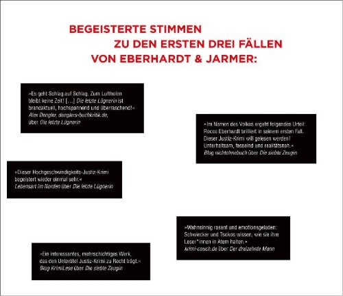 Buchcover und Innenansicht für das Buch: Der 1. Patient