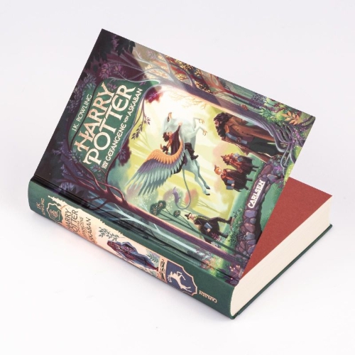 Buchcover und Innenansicht für das Buch: Harry Potter and the Prisoner of Azkaban