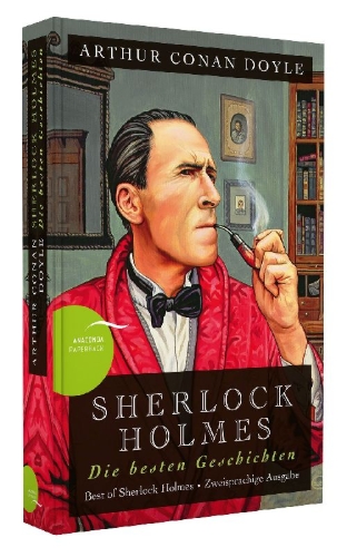 Buchcover und Innenansicht für das Buch: Sherlock Holmes - Die besten Geschichten / Best of Sherlock Holmes