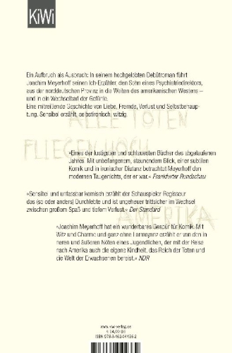 Buchcover und Innenansicht für das Buch: Alle Toten fliegen hoch