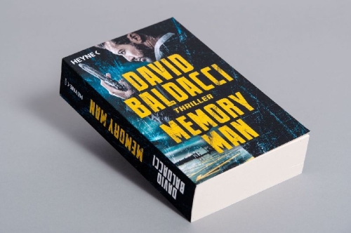Buchcover und Innenansicht für das Buch: Memory Man
