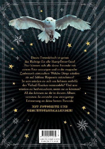 Buchcover und Innenansicht für das Buch: Harry Potter: Meine Freunde