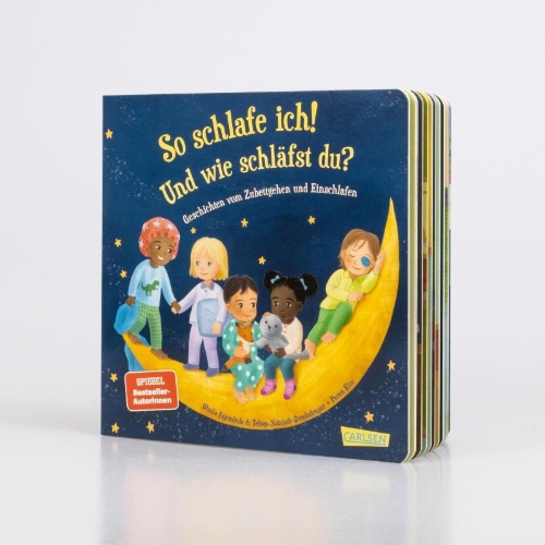 Buchcover und Innenansicht für das Buch: So schlafe ich! Und wie schläfst du?