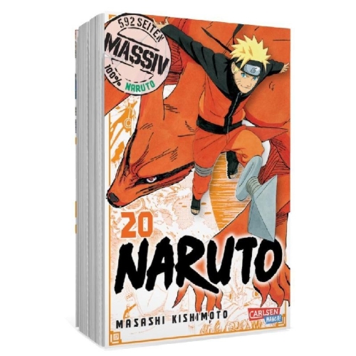 Buchcover und Innenansicht für das Buch: NARUTO Massiv 20