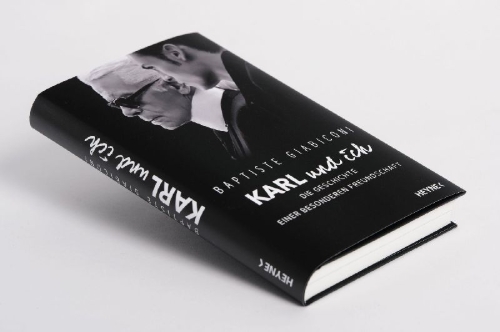 Buchcover und Innenansicht für das Buch: Karl et moi