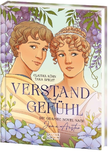 Buchcover und Innenansicht für das Buch: Verstand und Gefühl