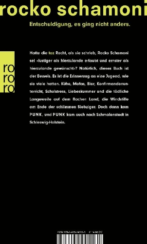 Buchcover und Innenansicht für das Buch: Dorfpunks