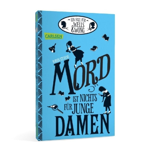 Buchcover und Innenansicht für das Buch: Mord ist nichts für junge Damen