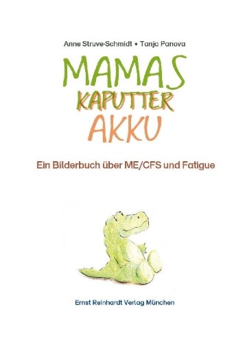 Buchcover und Innenansicht für das Buch: Mamas kaputter Akku