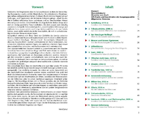 Buchcover und Innenansicht für das Buch: ROTHER Wanderbuch Leichte Wanderungen Südtirol: Eisacktal, Pustertal, Dolomiten