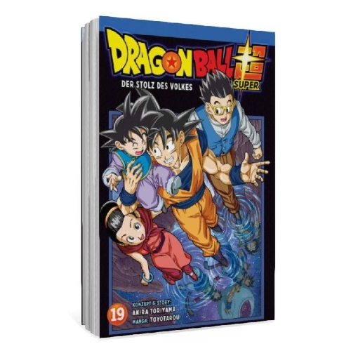 Buchcover und Innenansicht für das Buch: Dragon Ball Super