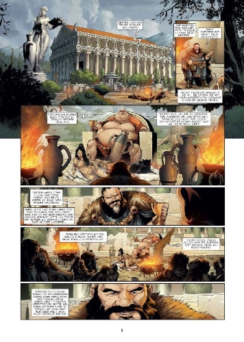 Buchcover und Innenansicht für das Buch: Titans 3