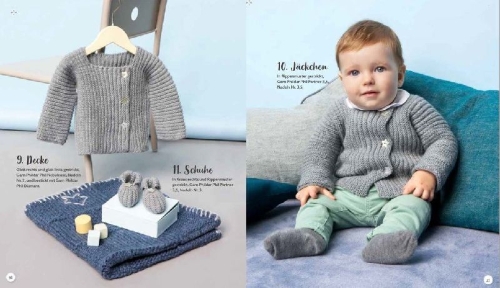 Buchcover und Innenansicht für das Buch: Layette facile