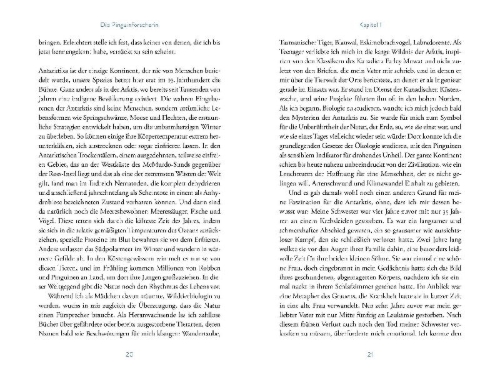 Buchcover und Innenansicht für das Buch: Die Pinguinforscherin