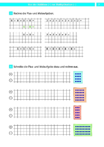 Buchcover und Innenansicht für das Buch: Klett Die Mathe-Helden Das kleine Einmaleins 2./3. Klasse