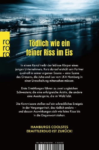 Buchcover und Innenansicht für das Buch: Bittere Nacht