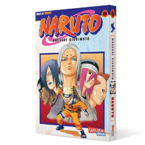 Buchcover und Innenansicht für das Buch: Naruto