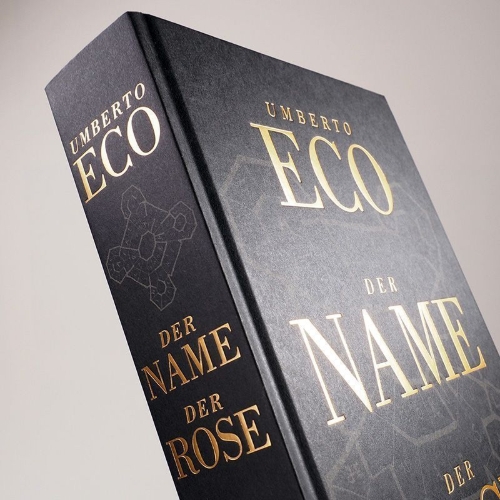 Buchcover und Innenansicht für das Buch: IL NOME DELLA ROSA