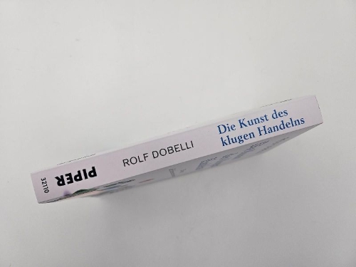 Buchcover und Innenansicht für das Buch: Die Kunst des klugen Handelns