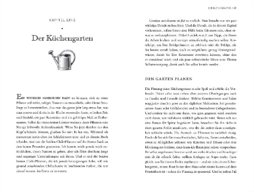 Buchcover und Innenansicht für das Buch: The Self-Sufficiency Bible