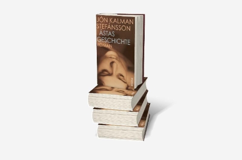 Buchcover und Innenansicht für das Buch: Saga Ástu