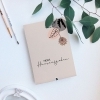 Buchcover und Innenansicht für das Buch: Hausaufgabenheft "leaves lineart"