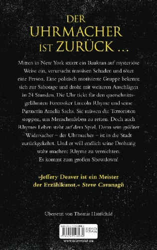 Buchcover und Innenansicht für das Buch: The Watchmaker's Hand