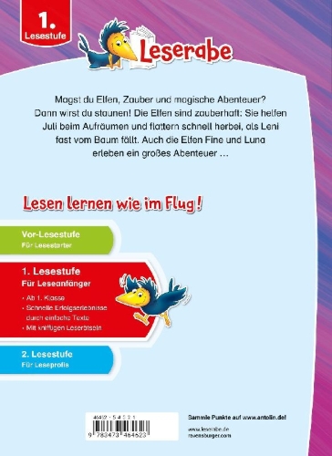 Buchcover und Innenansicht für das Buch: Leserabe Sonderausgaben - Magische Elfengeschichten