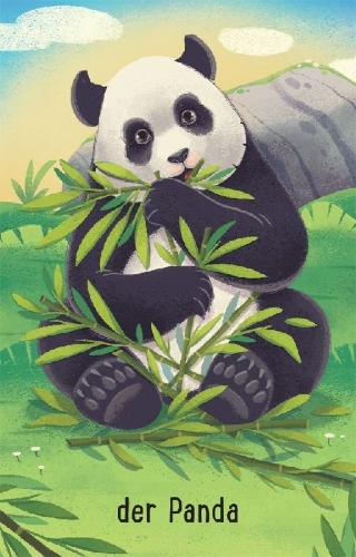 Buchcover und Innenansicht für das Buch: Schnapp und weg! Das superschnelle Kartenspiel: Im Zoo
