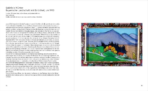Buchcover und Innenansicht für das Buch: Der Blaue Reiter