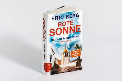 Buchcover und Innenansicht für das Buch: Rote Sonne - Mord auf Fuerteventura