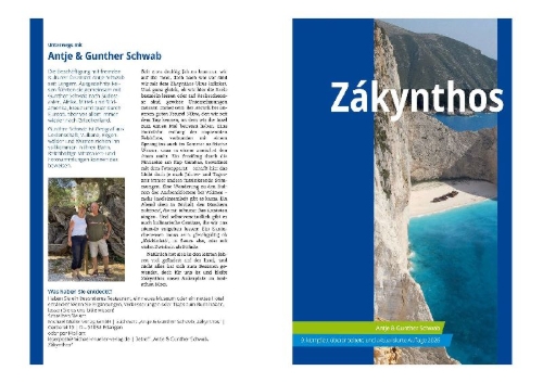 Buchcover und Innenansicht für das Buch: MICHAEL MÜLLER Reiseführer Zakynthos